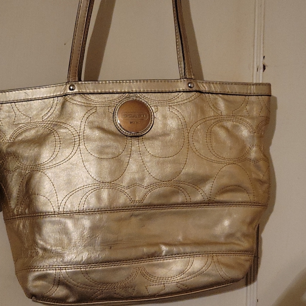 Coach computer bag